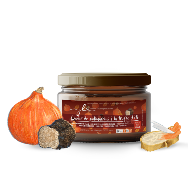 caviar de potimarron à la truffe